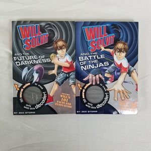 Will Solvit Manga Lot Volumes 8 & 9‎ Zed Storm English Used Graphic Novel Comic
